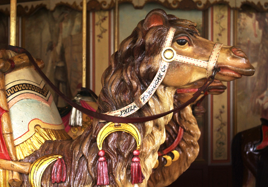 A picture containing carousel, indoor, ride, outdoor object

Description automatically generated