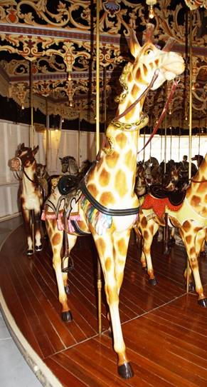 A group of giraffes in a room

Description automatically generated with medium confidence