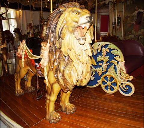 A picture containing indoor, carousel

Description automatically generated