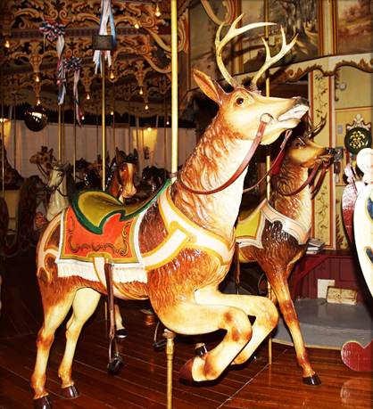 A picture containing indoor, floor, carousel, outdoor object

Description automatically generated