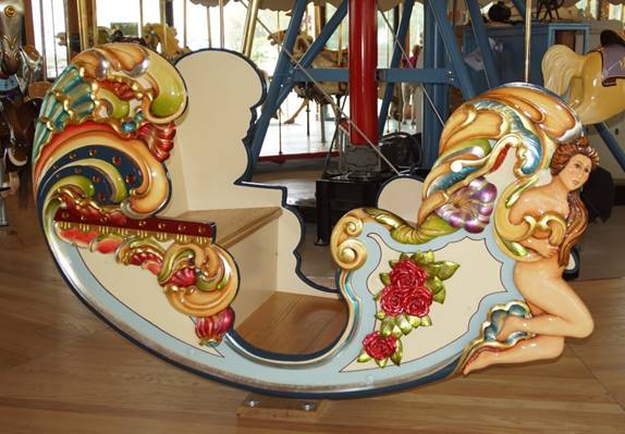 A picture containing table, indoor, carousel, ride

Description automatically generated