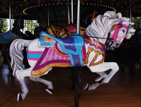 A horse wearing a costume

Description automatically generated with low confidence