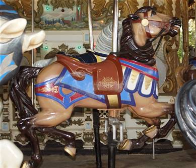 A picture containing indoor, carousel, table, sitting

Description automatically generated