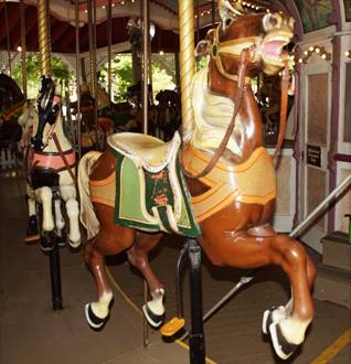 A picture containing carousel, object, ride, person

Description automatically generated